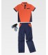 Conjunto Pantalón, Polo y Guantes WSET1465. Workteam7