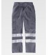 Pantalón de visibilidad realzada de 100% algodón B1447. Workteam1