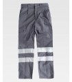 Pantalón de visibilidad realzada con interior de polar B1417. Workteam1