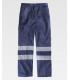 Pantalón de visibilidad realzada con interior de polar B1417. Workteam3