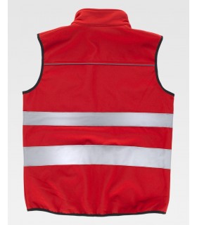Chaleco Workshell reflectante C2922. Workteam2