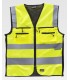 Chaleco de alta visibilidad con tejido oxford C2901. Workteam3