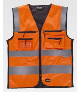 Chaleco de alta visibilidad con tejido oxford C2901. Workteam5