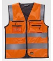 Chaleco de alta visibilidad con tejido oxford C2901. Workteam5