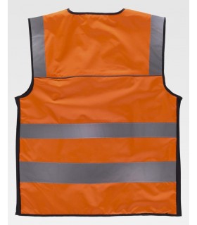 Chaleco de alta visibilidad con tejido oxford C2901. Workteam6