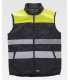 Chaleco reflectante con tejido Workshell C2921. Workteam3