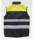 Chaleco reflectante con tejido Workshell C2921. Workteam4