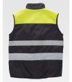 Chaleco reflectante con tejido Workshell C2921. Workteam4