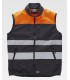 Chaleco reflectante con tejido Workshell C2921. Workteam5