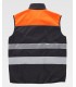 Chaleco reflectante con tejido Workshell C2921. Workteam6