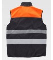 Chaleco reflectante con tejido Workshell C2921. Workteam6