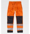 Pantalón de alta visibilidad con rodilleras C2912. Workteam2
