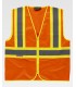 Chaleco de alta visibilidad con cierre de cremallera C3620. Workteam3