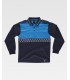 Polo bicolor de alta visibilidad con galoneras C3856. Workteam3
