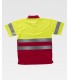 Polo bicolor reflectante de alta visibilidad certificado C3860. Workteam13