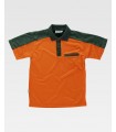 Polo de visibilidad realzada con bolsillo en pecho C2805. Workteam5