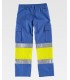Pantalón de alta visibilidad, recto y multibolsillos C4018 Workteam2
