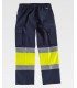 Pantalón de alta visibilidad, recto y multibolsillos C4018 Workteam8