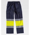 Pantalón de alta visibilidad, recto y multibolsillos C4018 Workteam8