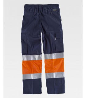 Pantalón de alta visibilidad, recto y multibolsillos C4018 Workteam10