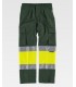Pantalón de alta visibilidad, recto y multibolsillos C4018 Workteam11