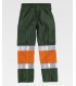 Pantalón de alta visibilidad, recto y multibolsillos C4018 Workteam13