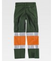 Pantalón de alta visibilidad, recto y multibolsillos C4018 Workteam14