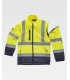 Parka de alta visibilidad impermeable 4 en 1 C3745. Workteam5
