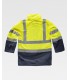 Parka de alta visibilidad impermeable 4 en 1 C3745. Workteam7