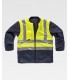 Parka de alta visibilidad impermeable 5 en 1 C3735. Workteam5