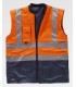 Parka de alta visibilidad impermeable 5 en 1 C3735. Workteam13