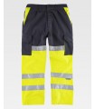 Pantalón de alta visibilidad, reforzado y multibolsillos C3214. Workteam