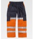 Pantalón de alta visibilidad, reforzado y multibolsillos C3214. Workteam3