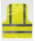 Chaleco de rejilla de alta visibilidad con cierre de velcro C3613. Workteam2
