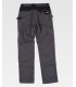 Pantalón de triple costura, refuerzo en culera y porta rodilleras WF1052. Workteam6
