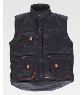 Chaleco acolchado multibolsillos WF1680. Workteam5