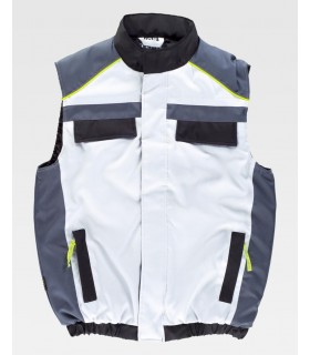 Chaleco acolchado multibolsillos WF5853. Workteam3