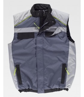 Chaleco acolchado multibolsillos WF5853. Workteam5