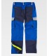 Pantalón con porta rodilleras y refuerzo en culera WF5852. Workteam3