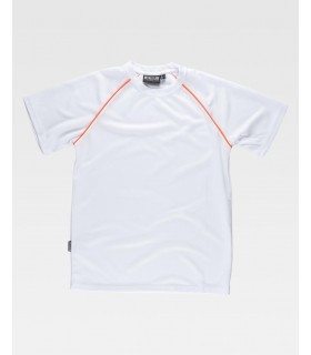 Camiseta S6640 Combinada. Workteam
