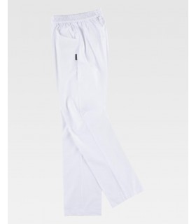 Pantalón B1427 recto. Elástico en cintura