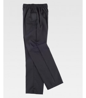 Pantalón B1427 recto. Elástico en cintura