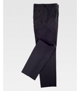 Pantalón B9014 recto, con pinzas