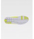 Zapatilla deportiva P4001 de rejilla con cordones. Suela EVA en blanco. Workteam