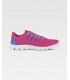 Zapatilla deportiva P4001 de rejilla con cordones. Suela EVA en blanco. Workteam