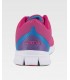 Zapatilla deportiva P4001 de rejilla con cordones. Suela EVA en blanco. Workteam