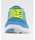 Zapatilla deportiva P4001 de rejilla con cordones. Suela EVA en blanco. Workteam