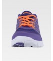 Zapatilla deportiva P4001 de rejilla con cordones. Suela EVA en blanco. Workteam