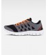 Zapatilla deportiva P4001 de rejilla con cordones. Suela EVA en blanco. Workteam