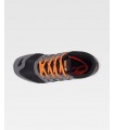 Zapatilla deportiva P4001 de rejilla con cordones. Suela EVA en blanco. Workteam